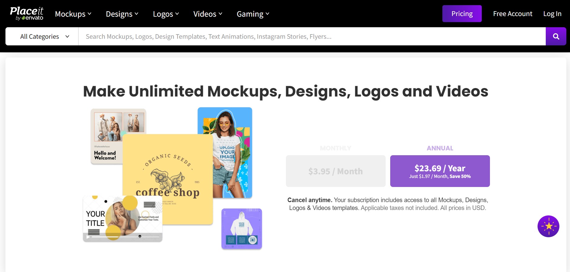affordable-software-placeit review-2022